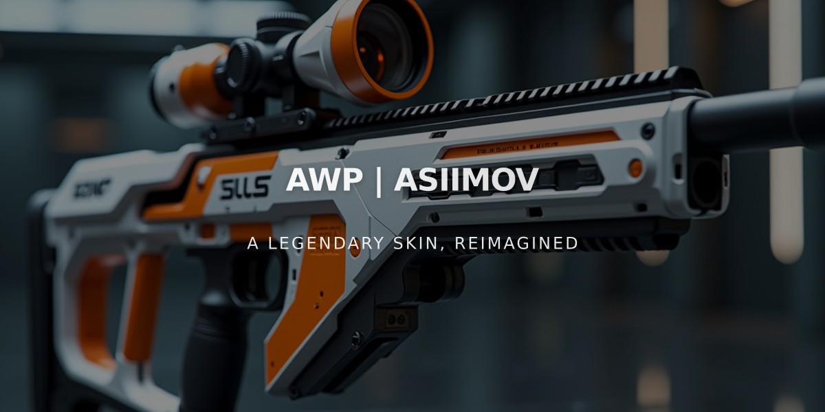 AWP | Asiimov: The Legendary Sci-Fi Sniper Rifle Skin