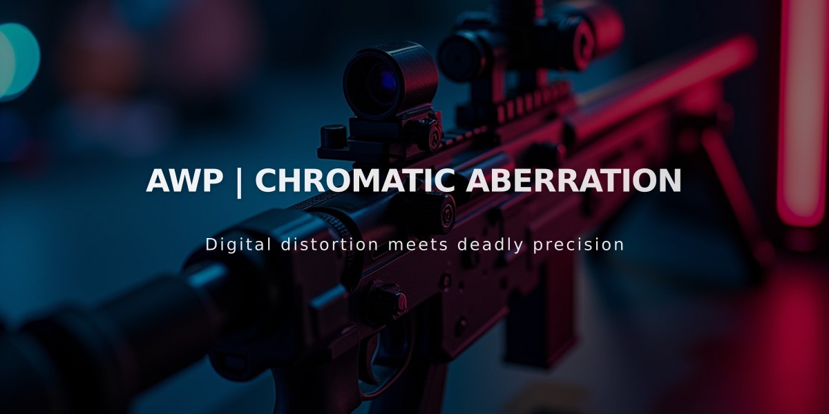 AWP | Chromatic Aberration: The Eye-Catching Sniper Masterpiece