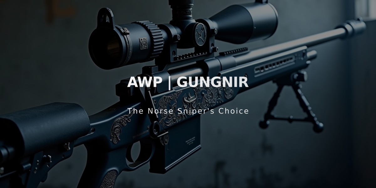 AWP | Gungnir: The Legendary Norse Sniper Skin