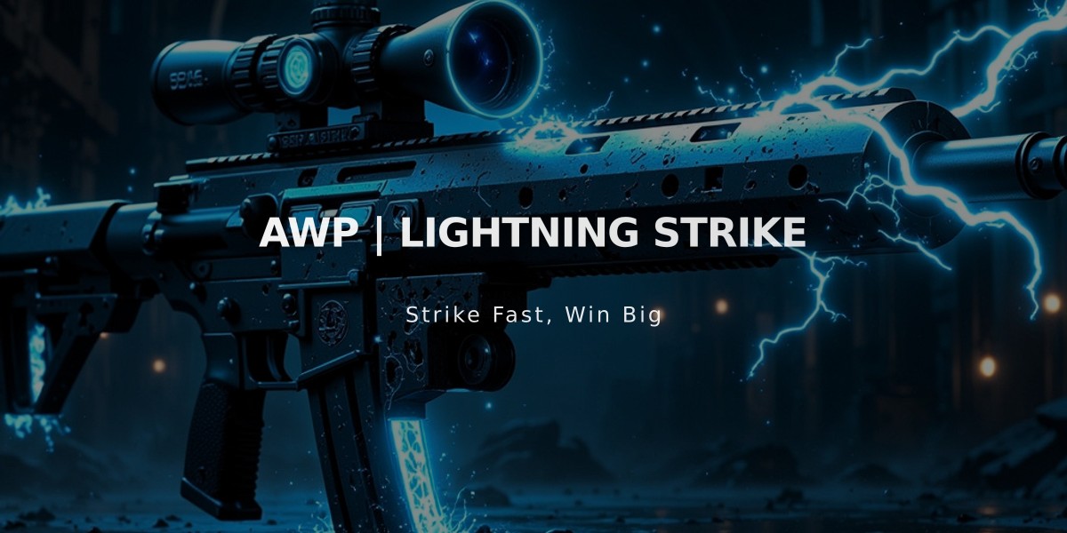 CS:GO's AWP | Lightning Strike: The Premium Sniper Rifle Skin Worth Every Dollar