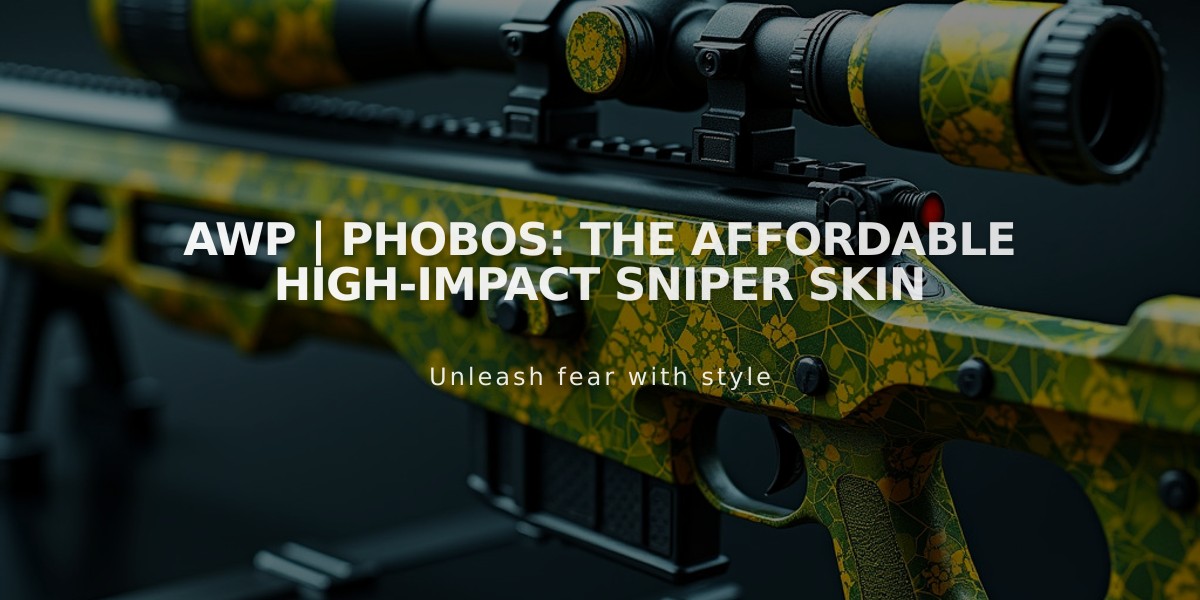 AWP | Phobos: The Affordable High-Impact Sniper Skin